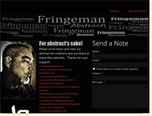 Tablet Screenshot of fringeman.com